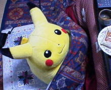 relaxing Pikachu