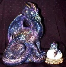 Male dragon & Hatching dragon