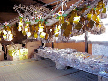 出来上がった注連縄