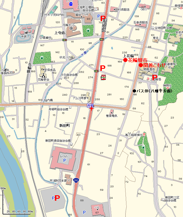 ���̒n�}�́uMapFan Web�v�ł��B