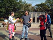 �u�ǂ��������200km/h���o����́H�v�u�o�C�N�ς���΂����񂾂�v......�ĂȘb�͂��Ă��Ȃ����낤�Ȃ�....(^^l