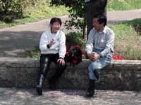 �n�����j�Ƃl�D�h �����̖���H�H����B��l�Ƃ��o�C�N�̘b����D���Ȃ̂ŉ�b���e�񂾂��Ƃ��낤