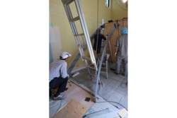 木造住宅鉄骨階段