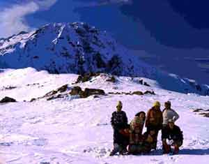 北岳合宿新人メンバー