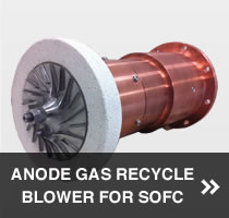 ANODE GAS RECYCLE BLOWER FOR SOFC