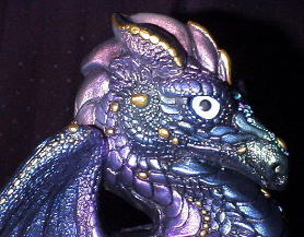 peacock dragon(male) close-up