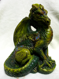 male dragon (green)