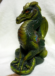 male dragon (green)  front