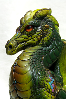 male dragon (green)  upshot
