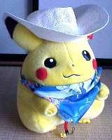 Pikachu in Cowboy coustume
