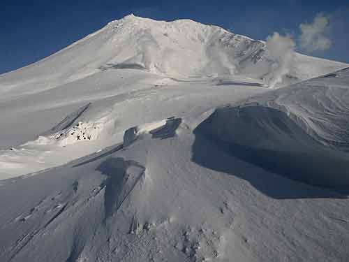 厳冬の旭岳