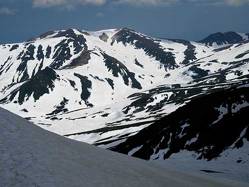 旭岳山頂から