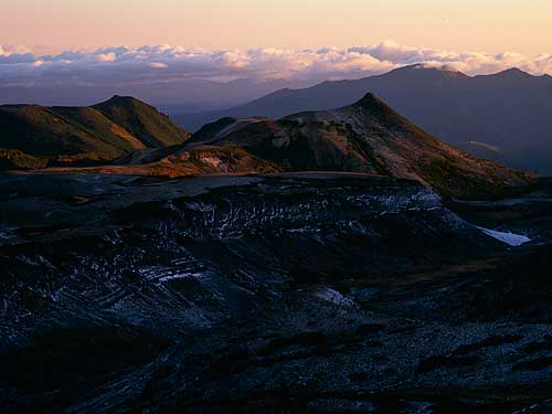 緑岳タスキの紅葉