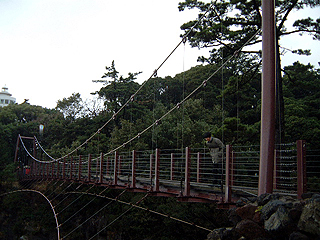 城ヶ崎の吊り橋