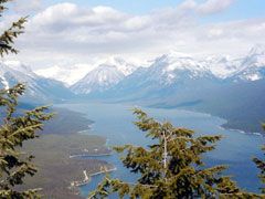 Lake McDonald view from Apgar Lookout