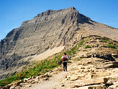Mt. Morgan ridge walk toward Pitarmakan Pass