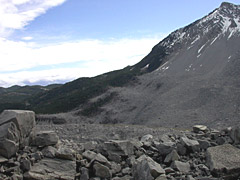 Frank Slide from the north slope of Turtle Mountain, Frank,
    Alberta