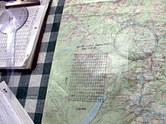 Glacier Topo Map in the Lookout (7/24/2005)