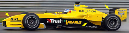 2004 Launch - Jordan EJ14